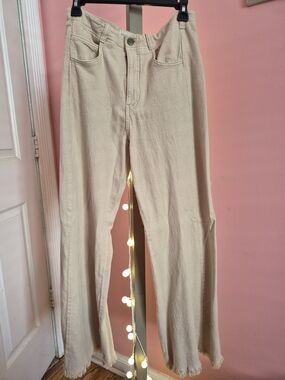 Pilcro Adi Jeans in Cream
